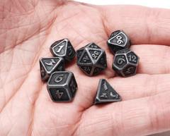 Critlings 7pc Mini RPG Set - Dark Iron